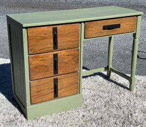 Refinished 4 Drawer Desk 42in.