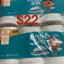 Angel Soft Toilet Paper Set