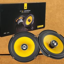 JL Audio Car Speakers Set Evolution C1 Series 6.5" 2-Way Coaxial Speaker System 225 Watts C1-650X 🚨 Payment Options Available 🚨 No Credit Needed 🚨 