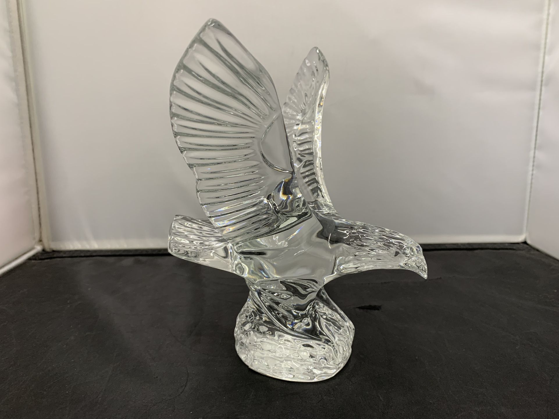 Waterford Crystal Eagle Glass Statue 