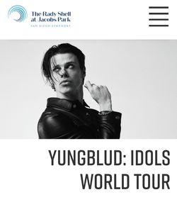 Yungblud at Rady's Shell 05/20