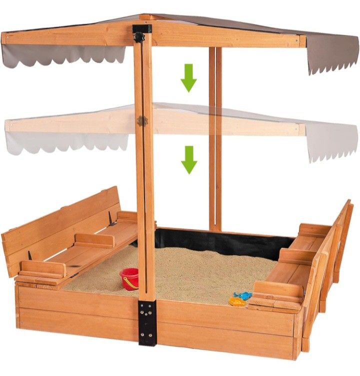 Send box with canopy.