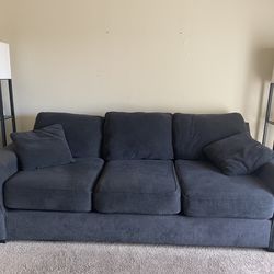 Blue Couch - Xtra Large Cushions