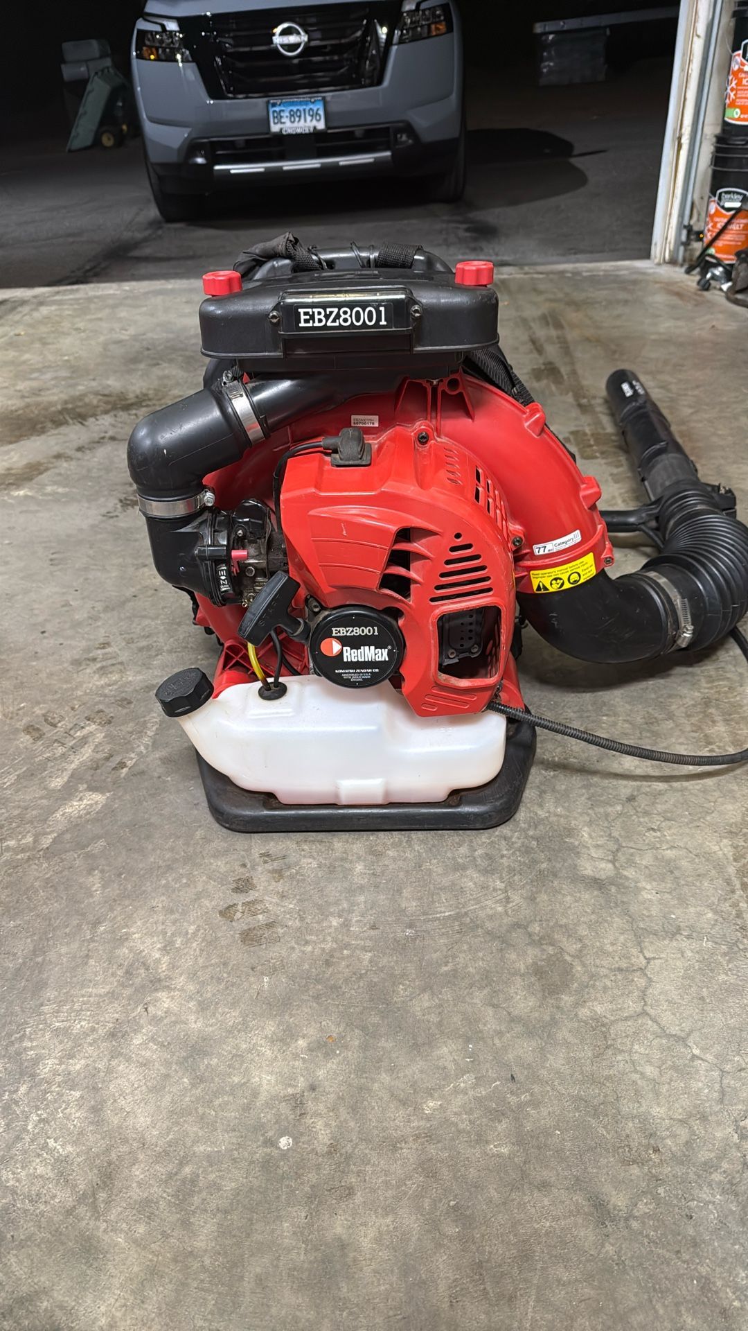 RedMax EBZ8001 Backpack Leafblower