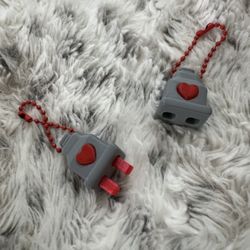 Plug And Socket Couples Keychain Set