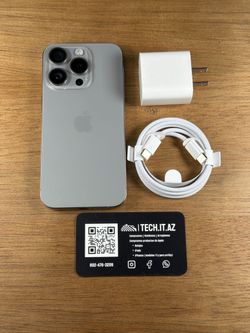📱 iPhone 15 Pro | 256GB | Natural Titanium | Unlocked (Any Carrier)