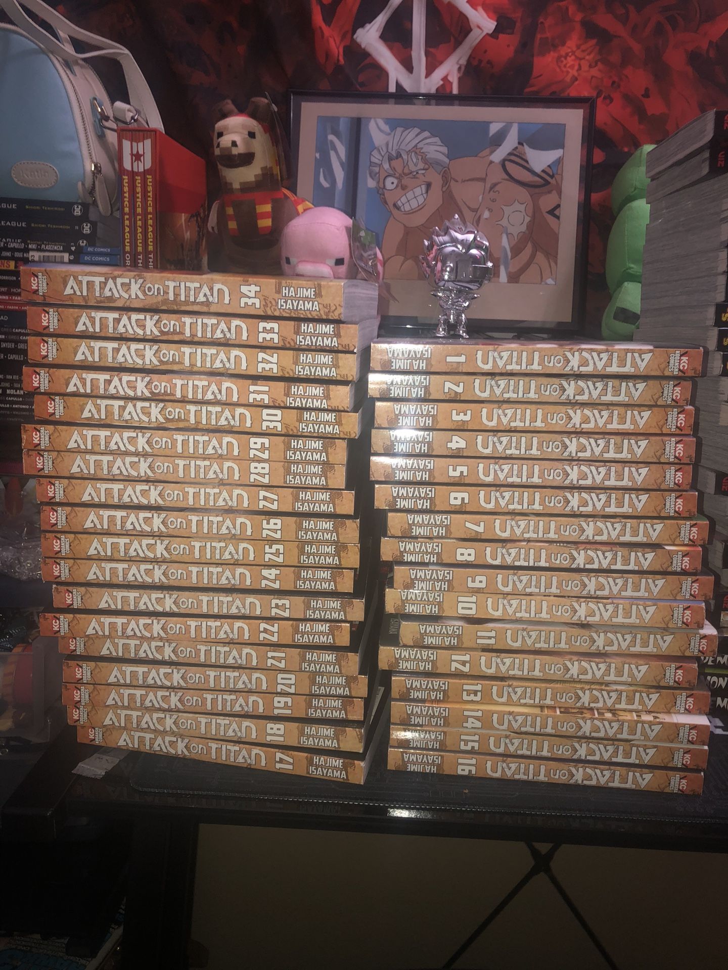 Attack on Titan Manga 1-34