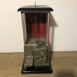 Vintage 1¢ Coin Operated Gumball Machine The Master Patent 1923 Original Vending Machine