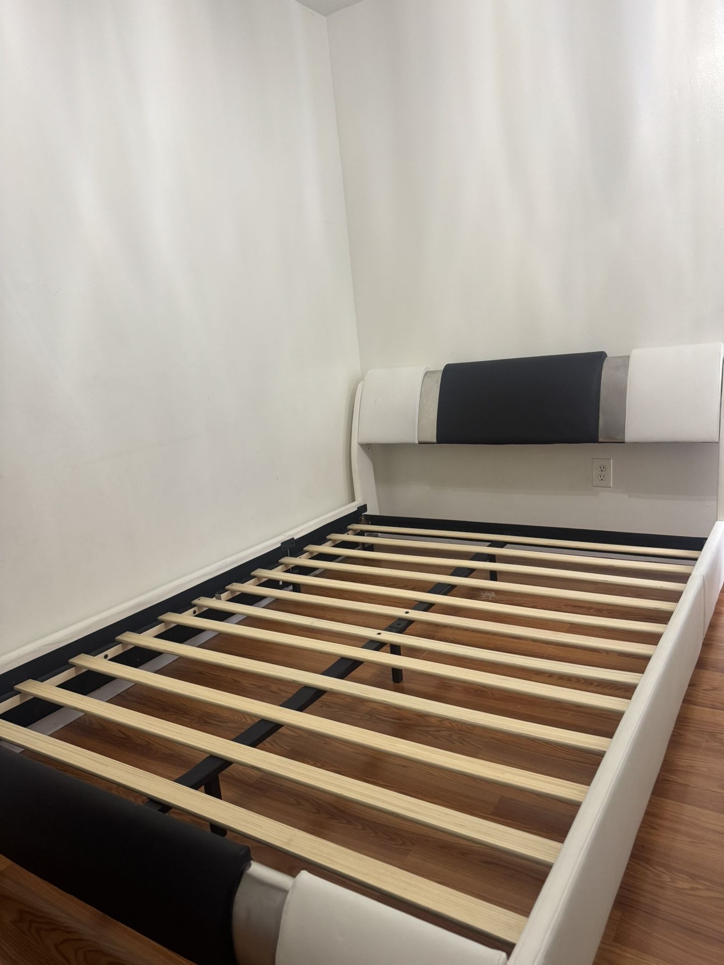 Queen Size Bed Frame/ Headboard