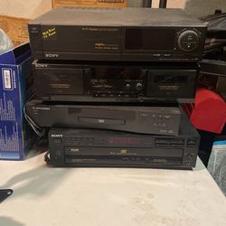 DVD Players, Casette Players, VHS Player, CD Player
