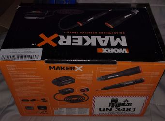 WORX MakerX Powershare rotary and heat gun kit NEW