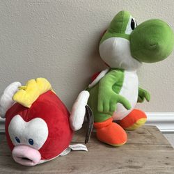 Nintendo Mariokart Plush and Yoshi $15 for Both xox