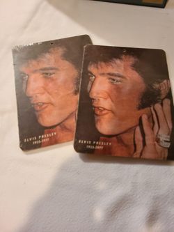 2 Elvis presley plaques