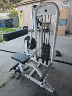 AB Abdominal And Back Fitness Workout Exercise Home Gym Weight Machine
