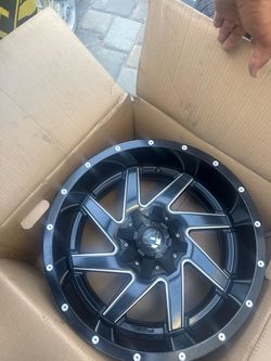 Fuel Off-Road Wheel Black Milled