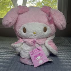 My Melody plush from Japan w/ Angel Cape (12in)