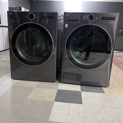 Lg Front Load Washer And Dryer Set 