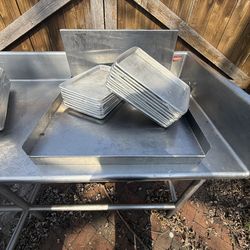 9.5” x 13” Quarter Sheet Baking Pan Aluminum