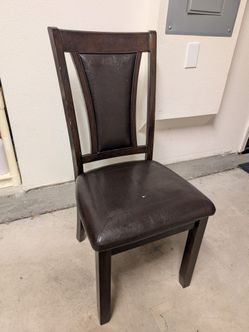 Wood chair