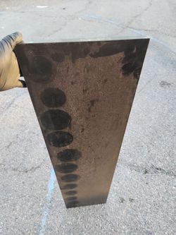 Wooden Tapered Block (black)