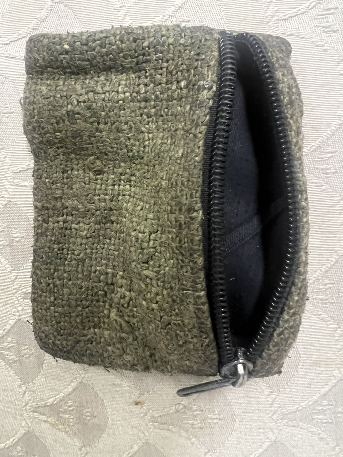 Wool Tweed Wallet