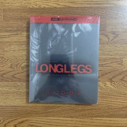Longlegs (Limited Edition) 4K UHD Blu-ray Combo Pack [4K UHD Blu-ray + Steelbook]