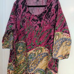 Women's Top, size 24/26, 100% cotton *new*