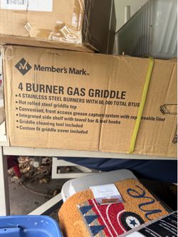 Member's Mark 4-Burner Outdoor Gas Griddle