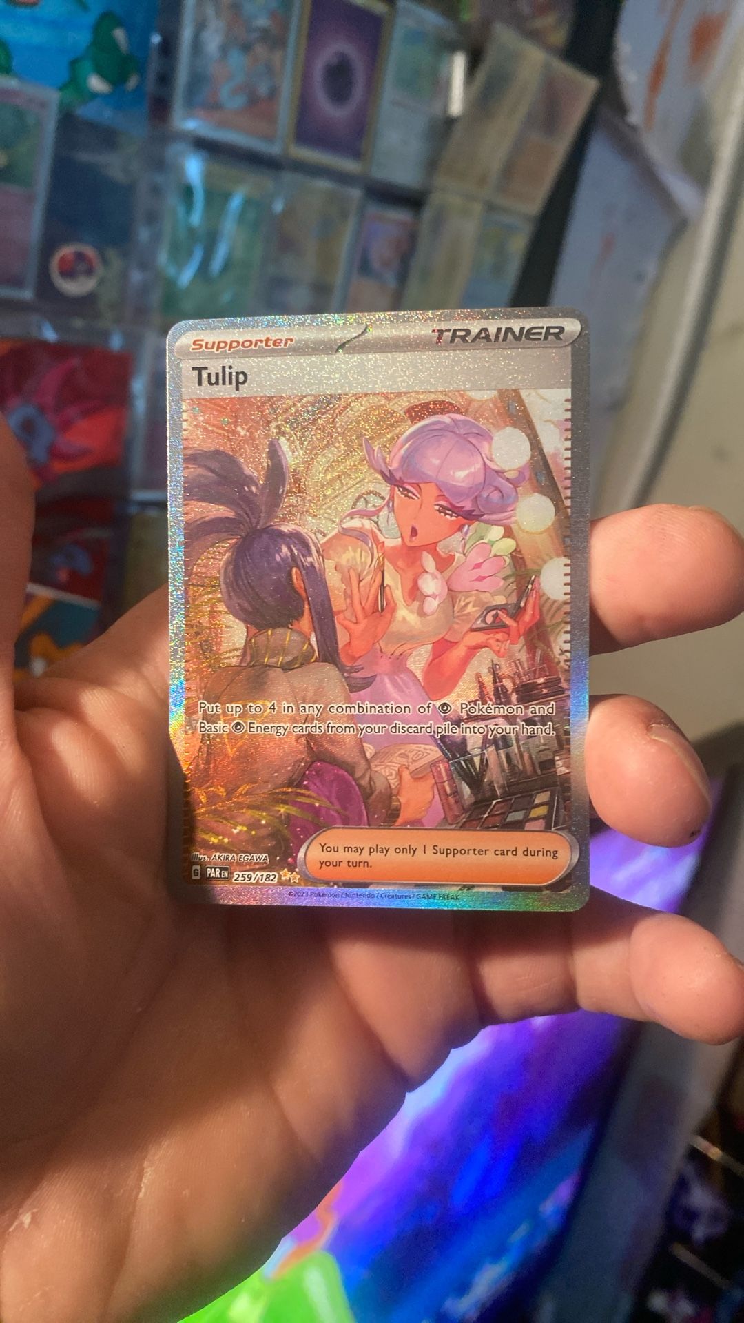 Tulip Pokemon Card