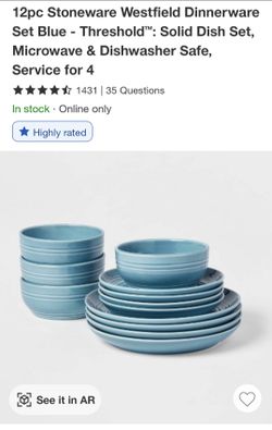 12pc  Dinnerware Set dishes