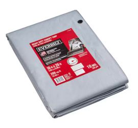 Everbilt 10 ft. x 20 ft. Silver Heavy Duty Canopy Tarp=S978