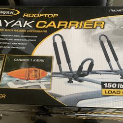 CargoLoc Roof Top Kayak Carrier 150lb Load Capacity 1 Kayak 32544 Item 1071217