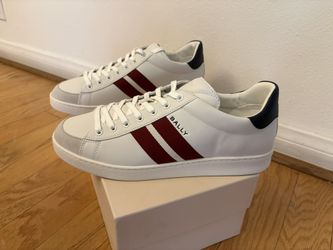 Bally Thiago Ribbon Leather Men’s Shoes Size 12 brand new with box!