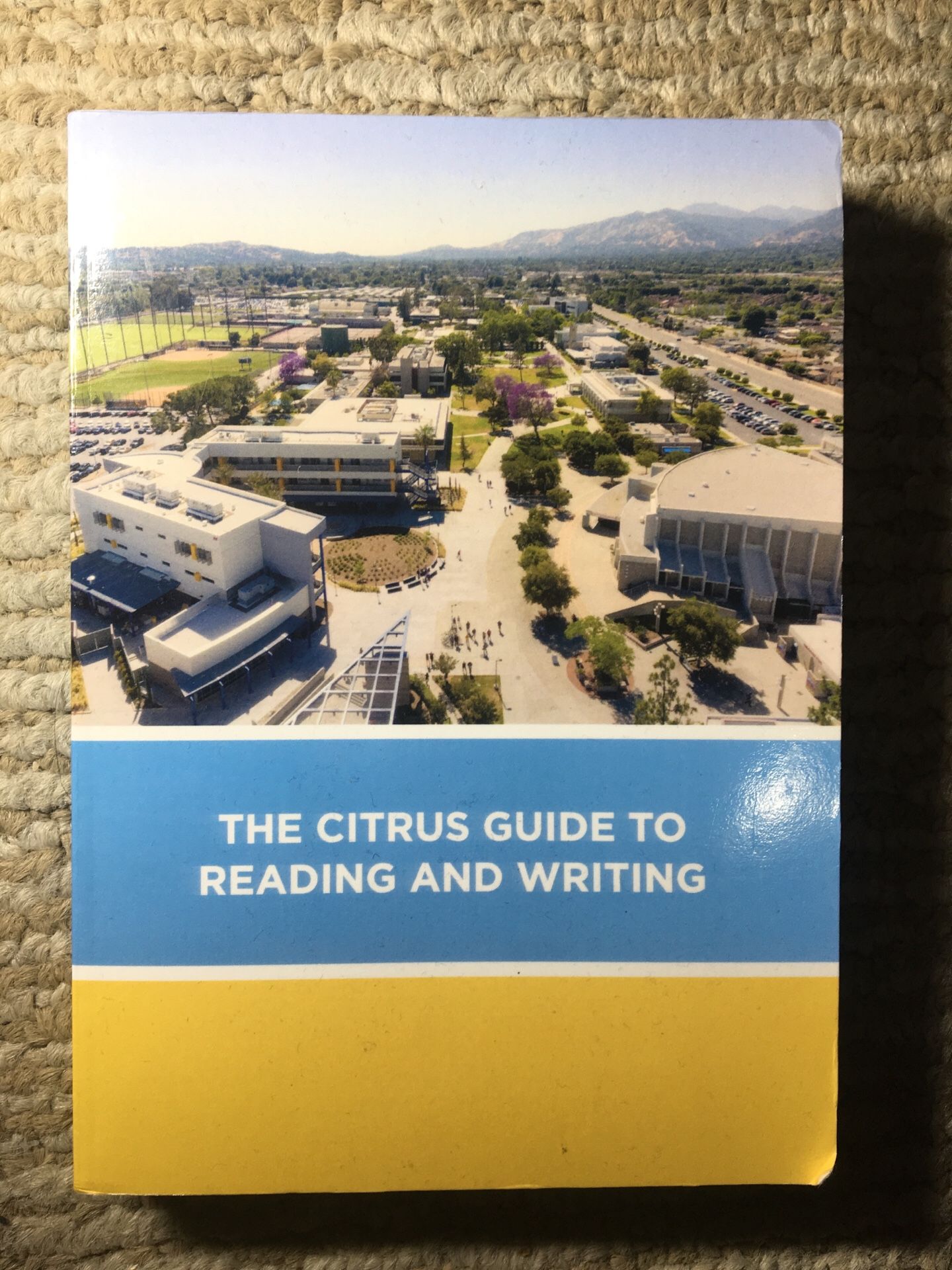 English 101 textbook. the citrus guide to reading and writing.
