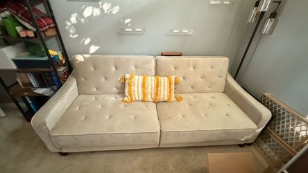 Microfiber Futon - Cream