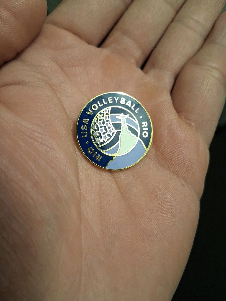 2016 Rio Olympic Games Team USA Volleyball Pins