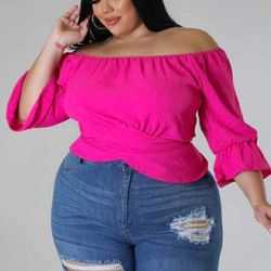 New Women's Top Available In Size 2X And 3X