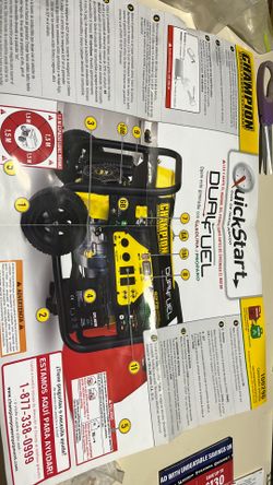 Champion 100296 Dual-Fuel Generator
