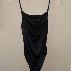 Black Strap Bodysuit