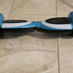 Jetson Hoverboard Scooter with Charger – Blue & White