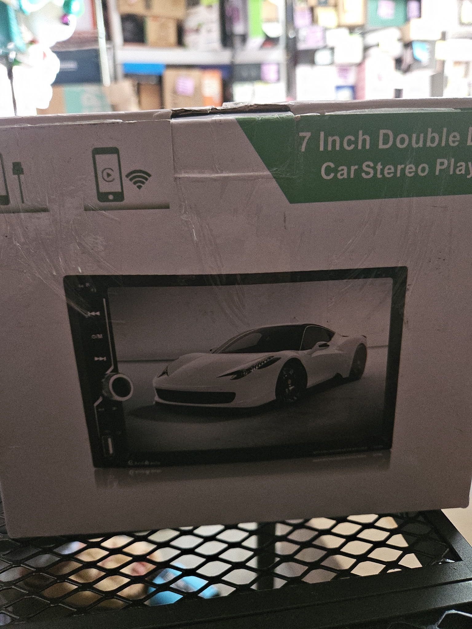 Nideocion 7” Wireless Apple CarPlay Stereo 