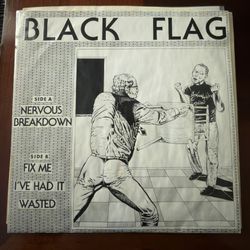 Black Flag Nervous Breakdown vinyl 7”