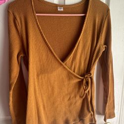 Old navy, burnt orange, M