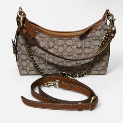 the Coach Juliet Shoulder Bag 25 in Signature Textile Jacquard