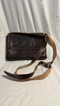 Dark Brown, leather purse