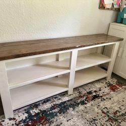 Wood Console