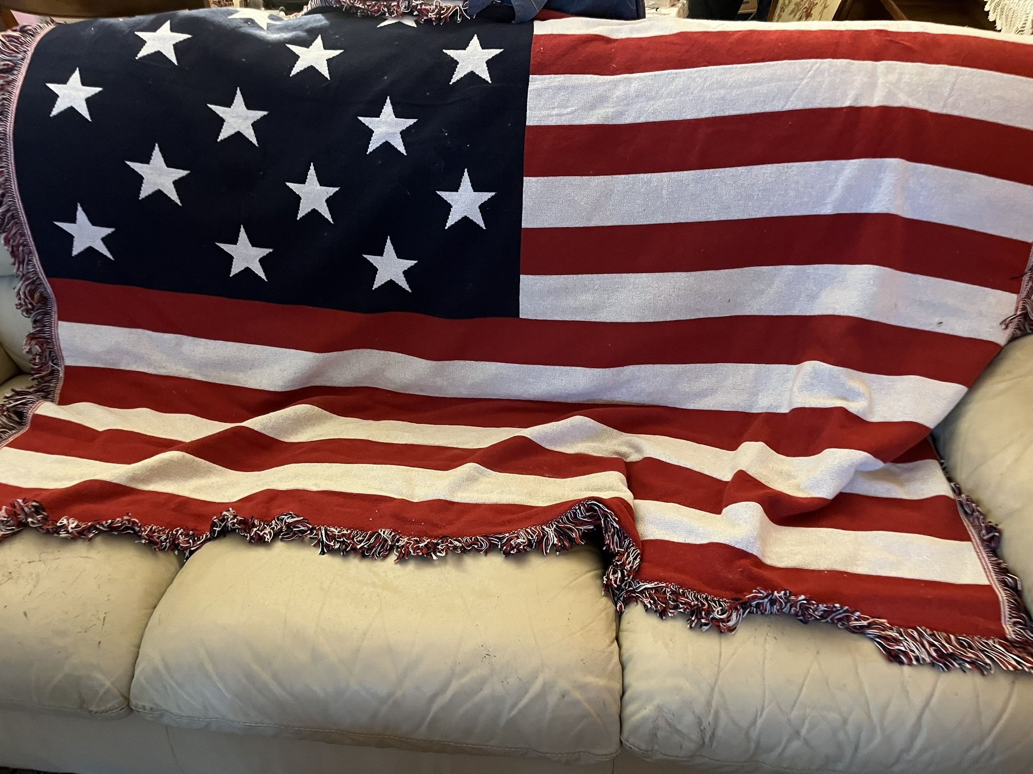 Stars & Stripes Throw Blanket