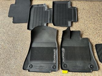 2023 Lexus IS350 OEM all weather mats