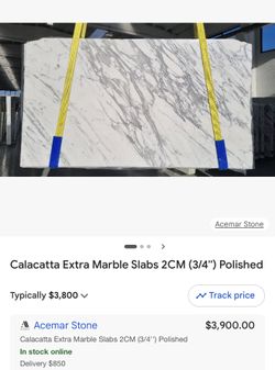 Marble Countertop Jumbo Slab