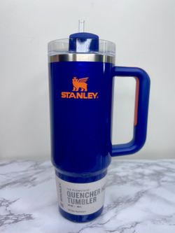 Stanley Quencher Tumbler 30oz Navy & Orange NEW